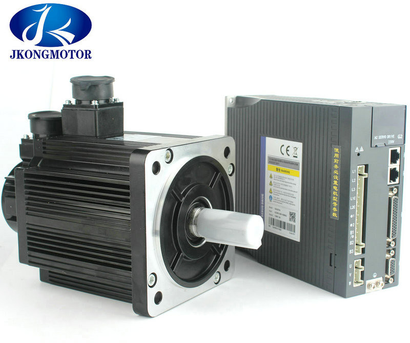 high torque servo motor 1.8KW 3 Phase AC Motor 110mm 6A 3000RPM With