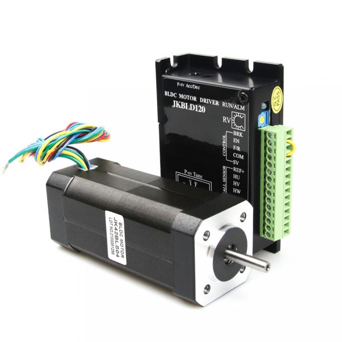 3 Phase Feedback Mechanisms 4000rpm 8 Poles Brushless DC Motor