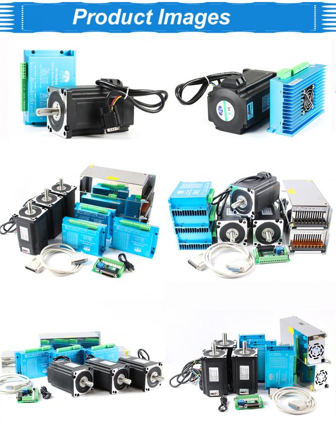 13NM Torque Nema34 Hybrid Stepper Motor With Driver Kit