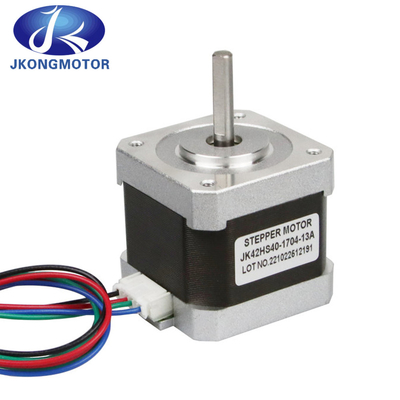 Nema 17 Stepper Motor 42BYGH 1.8 Degree 1.5A 42 Motor (17HS4401S) 42N.Cm (60oz.In) 4-Lead With 1m Cable And Connector Fo