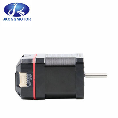 RS485 CANopen Nema 17 0.72nm Closed Loop Stepper Motor With Integrated Encoder