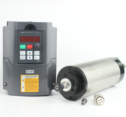 1.5kw Spindle Water Cooled Kit ER16 ER11 Milling Spindle Motor With VFD