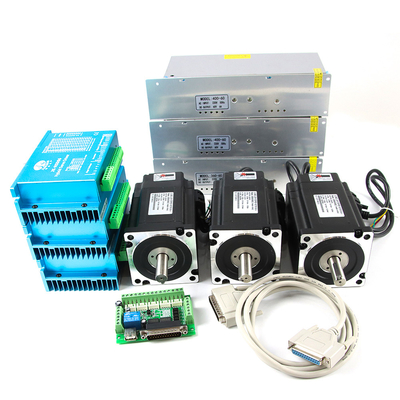 86hsn115 6a 8.0n.M Nema34 Closed Loop Stepper Drive 3axis Cnc Kit With Driver HSD86