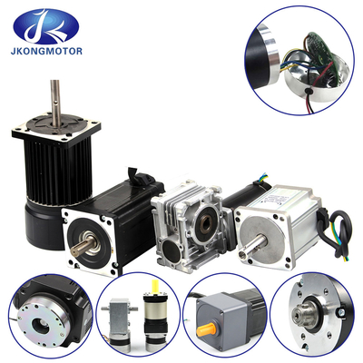 Jkongmotor High Power DC Motor Brushless Micro BLDC Worm Gear Electric Car Motor with Planetary Gearbox for Sliding Gate