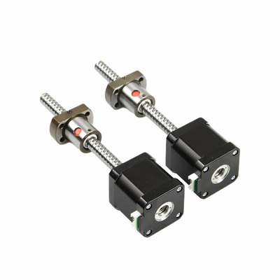Jkongmotor 12V 24V NEMA 8 11 17 23 24 34 42 52 Mini Micro Ball Screw Linear Geared Closed Loop Stepper Motor with Brake