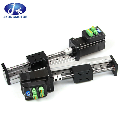 Jkongmotor 12V 24V NEMA 8 11 17 23 24 34 42 52 Mini Micro Ball Screw Linear Geared Closed Loop Stepper Motor with Brake