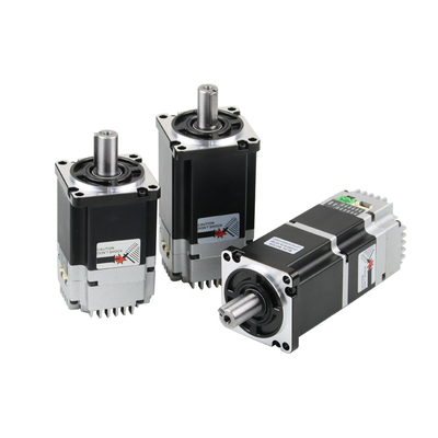 Jkongmotor 3000rpm 20W to 750W Canopen RS485 Integrated DC Servo Motor with 17bit Encoder for Textile Machinery