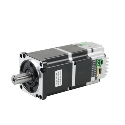 Jkongmotor Integrated DC Servo Motor 24 36V 0.45nm 3000rpm 57X57mm 140W DC Servo Motors with RS485 Canopen for Textile
