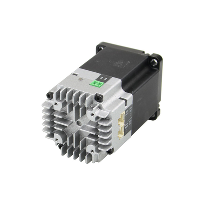 Jkongmotor Integrated DC Servo Motor 24 36V 0.45nm 3000rpm 57X57mm 140W DC Servo Motors with RS485 Canopen for Textile