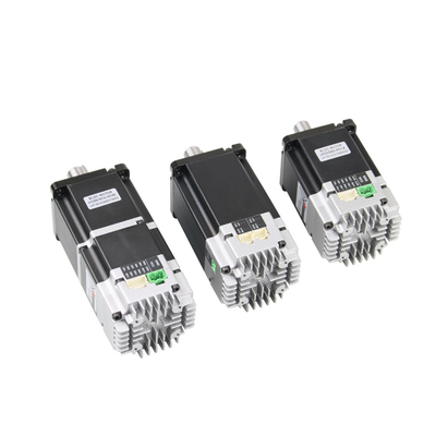 Jkongmotor Integrated DC Servo Motor 24 36V 0.45nm 3000rpm 57X57mm 140W DC Servo Motors with RS485 Canopen for Textile