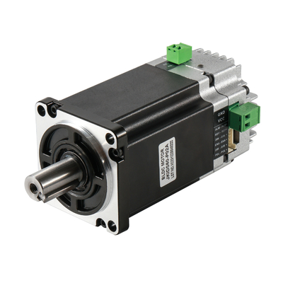 Jkongmotor Integrated DC Servo Motor 24 36V 0.45nm 3000rpm 57X57mm 140W DC Servo Motors with RS485 Canopen for Textile