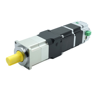Jkongmotor 0.64N.m 200W RS485 Canopen Ethercat Integrated Servo Motor with Driver Brushless DC Servo Motor with Gearbox