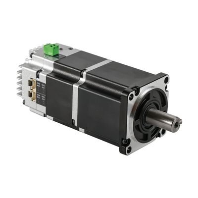 Jkongmotor 48VDC 1.27nm 400W RS485 Canopen DC Integrated Servo Motor with Driver Together with Brake or Gearbox