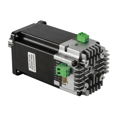 Jkongmotor 48VDC 1.27nm 400W RS485 Canopen DC Integrated Servo Motor with Driver Together with Brake or Gearbox
