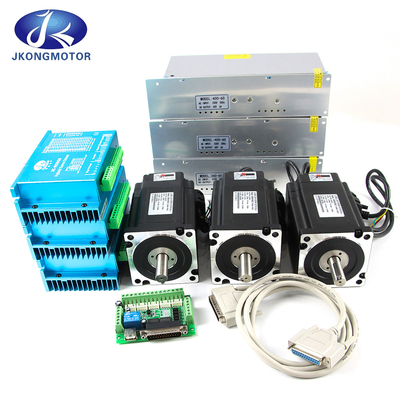 Jkongmotor Nema 11 17 23 24 34 Close Loop Hybrid Set Integrated Closed Loop Stepper Motor With Encoder / Brake / Gearbox