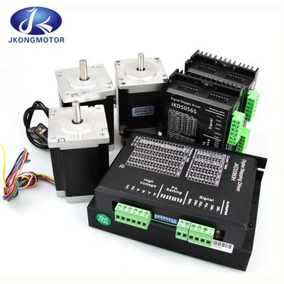 Jkongmotor Nema 11 17 23 24 34 Close Loop Hybrid Set Integrated Closed Loop Stepper Motor With Encoder / Brake / Gearbox