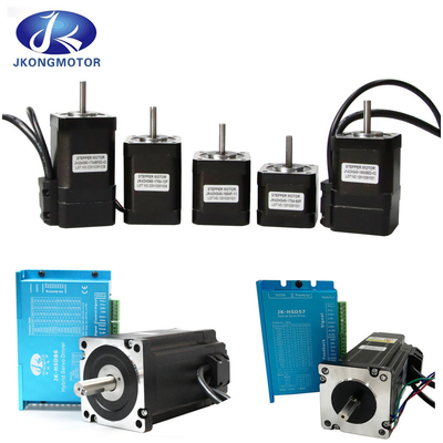 Jkongmotor Nema 11 17 23 24 34 Close Loop Hybrid Set Integrated Closed Loop Stepper Motor With Encoder / Brake / Gearbox
