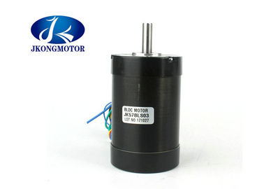 Brushless 3 Phase Dc Motor Round Nema 23 Brushless Motor 4 Pole 4000rpm Single Shaft For CNC Machine