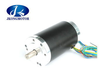 high voltage 80mm Round Brushless DC Electric Motor 3000RPM 110W - 440W With 120 Degree Electrical Angle Single Shaft