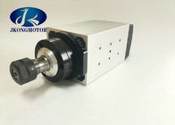 6KW ER32 380V 12A Square AC Spindle Motor Air Cooled With Belt For Engraving Milling Grinding