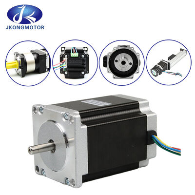 Jkongmotor OEM ODM Customize Hybrid Bipolar Unipolar Stepper Stepping Motor with Gearbox Encoder Brake Integrated Driver