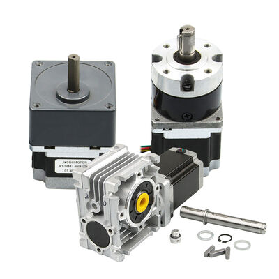 Jkongmotor OEM ODM Hybrid Bipolar Unipolar Geared Stepper Stepping Motor with Gearbox Encoder Brake Integrated Driver