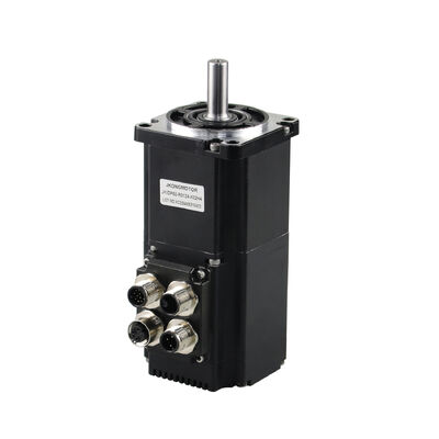 Jkongmotor Waterproof IP65 RS485 CANopen OEM ODM Integrated DC Servo Motor Nema 17 23 24 34 Brushless Bldc Servo Motor with Integrated Built in Drivers