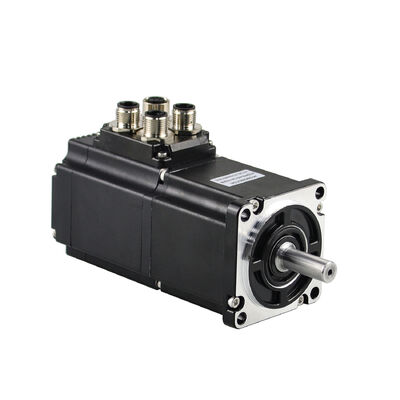 Jkongmotor Waterproof IP65 RS485 CANopen OEM ODM Integrated DC Servo Motor Nema 17 23 24 34 Brushless Bldc Servo Motor with Integrated Built in Drivers