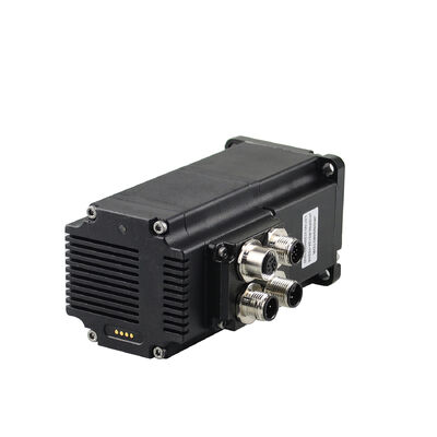 Jkongmotor Waterproof IP65 RS485 CANopen OEM ODM Integrated DC Servo Motor Nema 17 23 24 34 Brushless Bldc Servo Motor with Integrated Built in Drivers