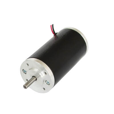 High Speed 63mm Brush Type DC Motor 12V  , 24V CNC Machine Motors 7500rpm 314W