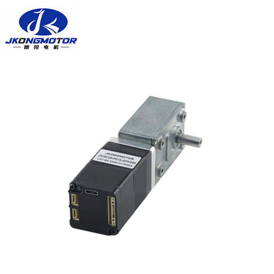Jkongmotor JKISC28 RS485 CANopen Integrated Closed Loop Linear Stepper Motor with Built in Driver for Medical Dosing Actuator