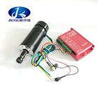 Brushless Dc Fan Motor Engraving Machine Air Cooled Spindle Motor Parts With Speed Controller Mount Bracket