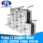 High Torque  Nema 17 Hybrid Stepper Motor 7.3kg.Cm 4 Wires For 3d Printer