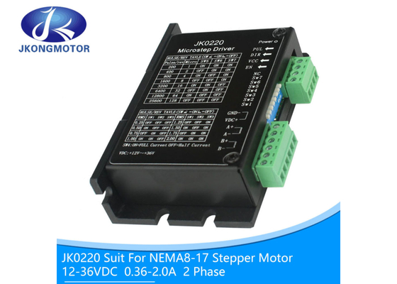 36vdc 3A NEMA 17 2 Phase Stepper Motor Driver JK0220