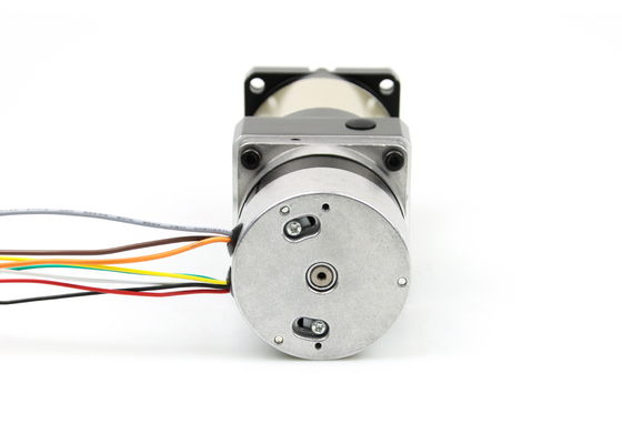 24V 3300rpm 57mm Reduction Ratio 1:100 BLDC Motor With Planetary Gearbox