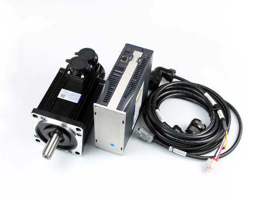 1.5W 220V 6A Closed Loop Control Single Phase Ac Servo Motor Kit For Cnc Milling