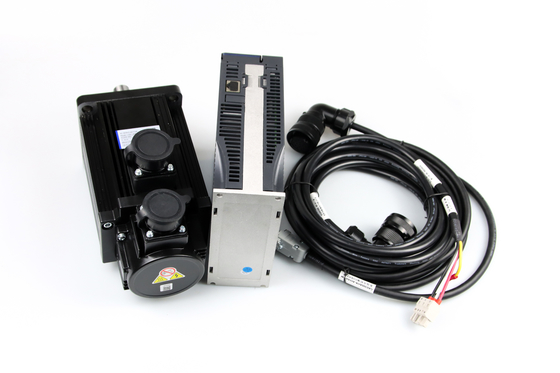 1.5W 220V 6A Closed Loop Control Single Phase Ac Servo Motor Kit For Cnc Milling