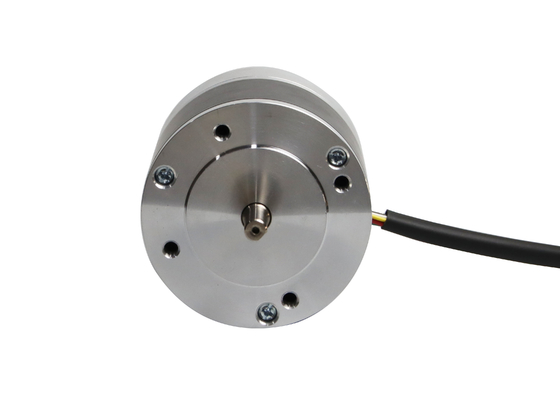 Round 80mm 60w 0.28N.M Waterproof Brushless Dc Motor With Integrated Controller