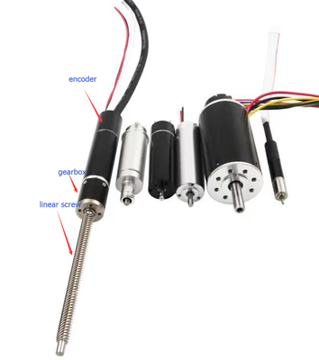 24v 11700rpm 6.7W 16mm Coreless Micro Bldc Motor Series Wound Commutation