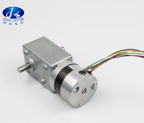 24V 2500rpm 8 Poles Gearbox Reducer Bldc Motor silver black color