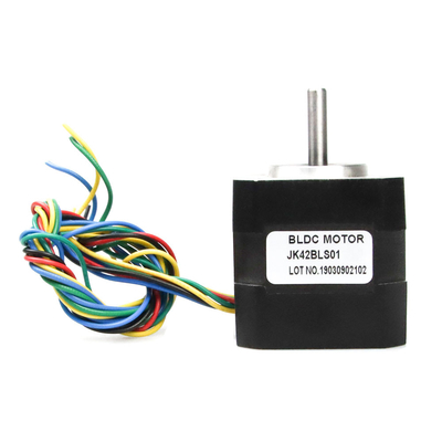 Square Shape 4000RPM 26W 42mm 24V Brushless DC Motor With Driver Kit