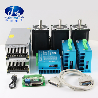 Nema34 12Nm Cnc Servo Kit With 48V 300W Power Supply