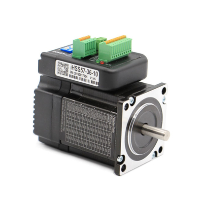 Black Body 1.8deg 5A 3N.M Nema24 Closed Loop Stepper Motor With Integrated Driver