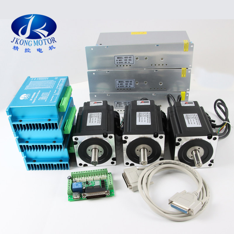 12N Set 4 Kit CNC NEMA34 Closed Circuit Motor 86HSE Produktbild-Vorschau 6