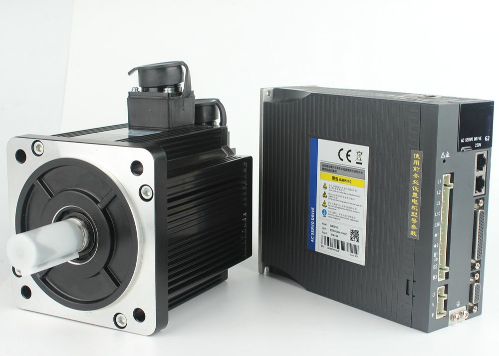 80MM 2.39N.M 750W 3 Phase Ac Servo Motor With Driver For CNC System