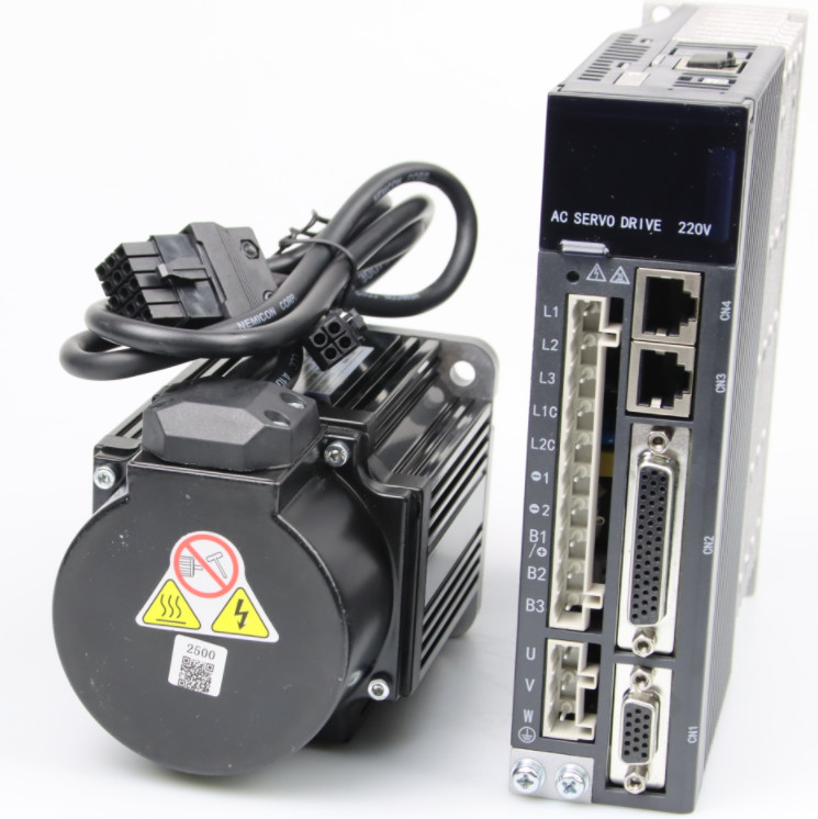 F Insulation Class AC Servo Motor 750W 2500PPR Encoder Resolution