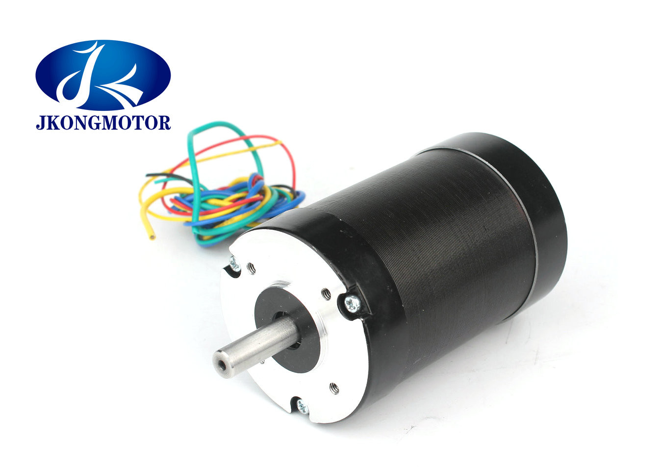 high voltage 80mm Round Brushless DC Electric Motor 3000RPM 110W - 440W With 120 Degree Electrical Angle Single Shaft