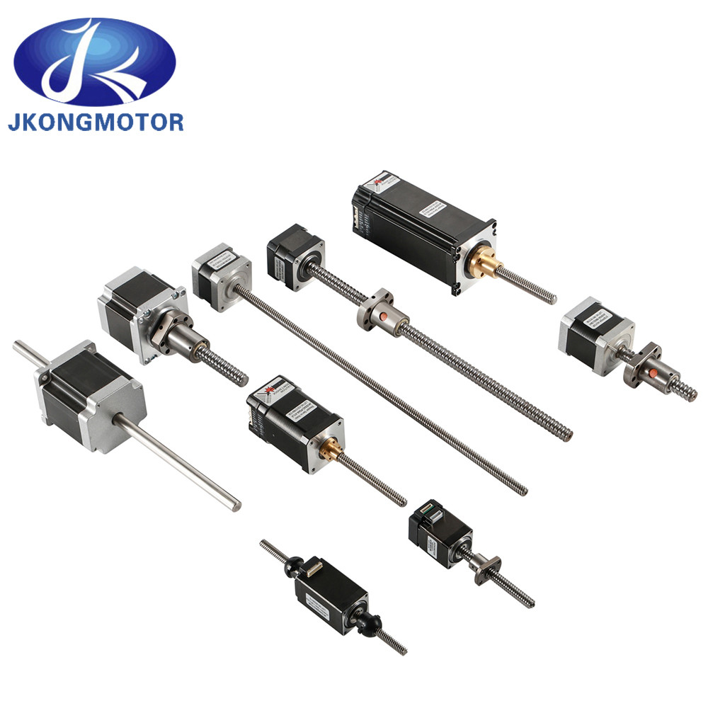 Jkongmotor OEM ODM Good Price Nema 8 11 14 16 17 23 24 34 Non Captive Non-Captive Low Speed Electric Side Linear Actuator Stepper Motor