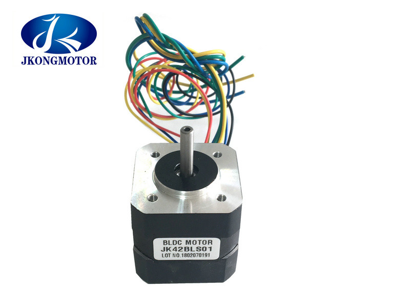 4000RPM High Speed Brushless DC Motor , Nema17 12 Volt DC Motor High Torque