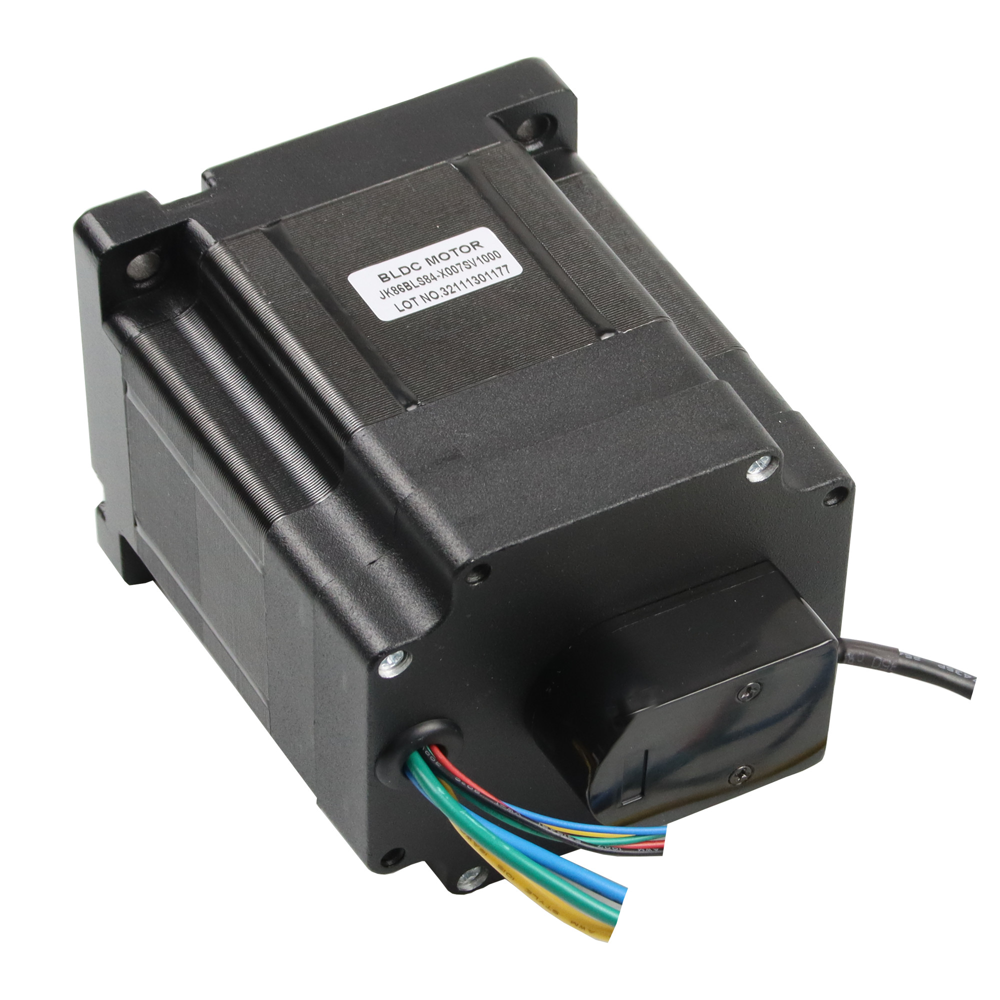 48V 3000rpm 330W 86mm Synchronous Brushless DC Motor With 1000ppr Encoder